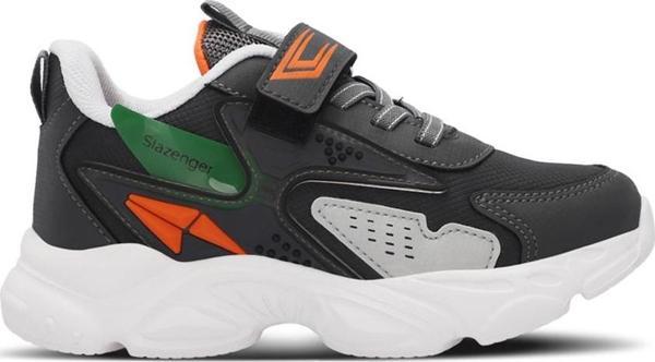 Slazenger NABIL Unisex Çocuk Sneaker Ayakkabı Koyu Gri - Image 1