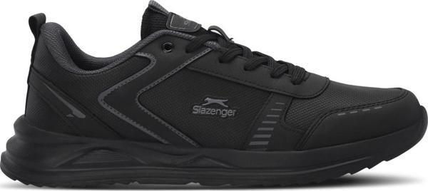Slazenger GOLDEN I Büyük Beden Erkek Sneaker Ayakkabı Siyah / Siyah - Image 1