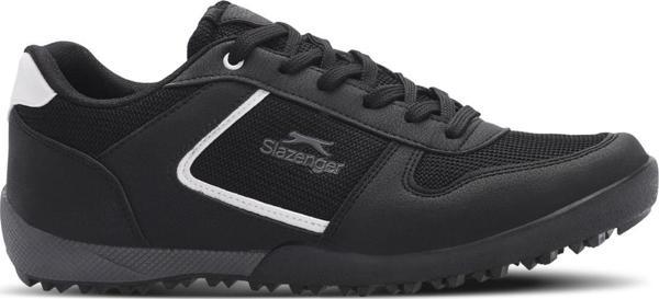 Slazenger ADRIAN I Erkek Sneaker Ayakkabı Siyah / Koyu Gri - Image 1