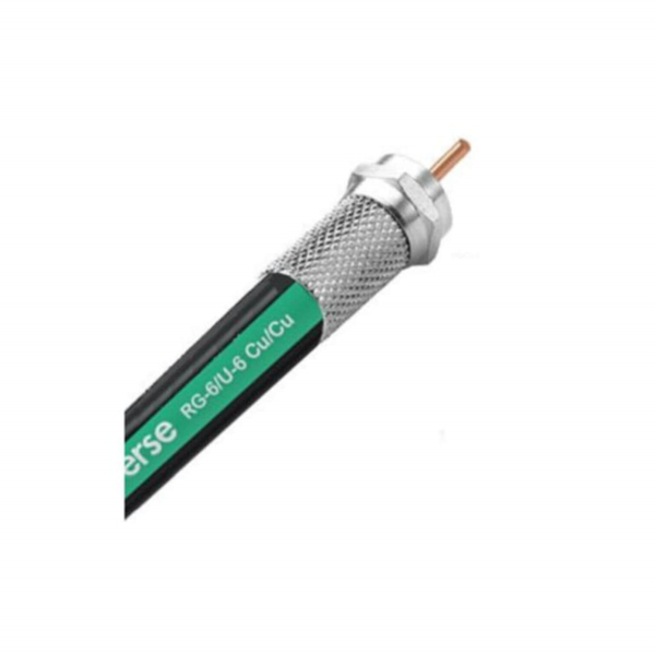 Erse RG6U6 Tam Bakır Cu/cu  Anten Kablosu 5 Mt  - Image 1