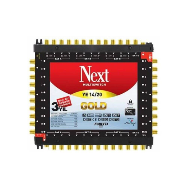 Next YE-14/20 Kaskatlı Uydu Santral MultiSwitch - Image 1