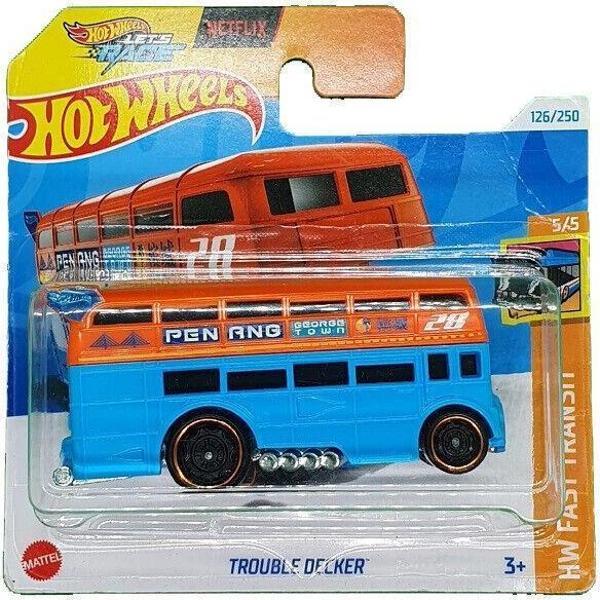 Hot Wheels Tekli Arabalar Trouble Decker HTD46 - Image 1