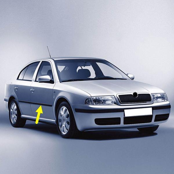 Skoda Octavia A4 2001-2009 Sağ Ön Kapı Çıtası Bandı 1U4853516C - Image 1