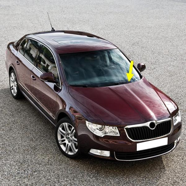 Skoda Superb 2009-2013 Ön Cam Sol Silecek Kolu 3T1955409A - Image 1