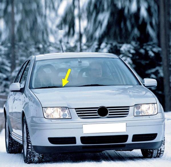 VW Bora 1999-2002 Ön Cam Sağ Silecek Kolu 1J1955410A - Image 1