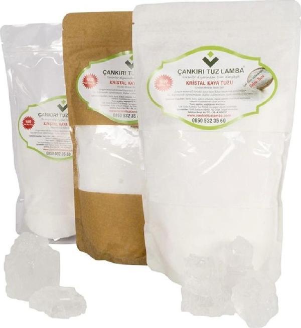 Çankırı Tuz Lamba Öğütülmüş Çankırı Kaya Tuzu 3 KG - Image 1