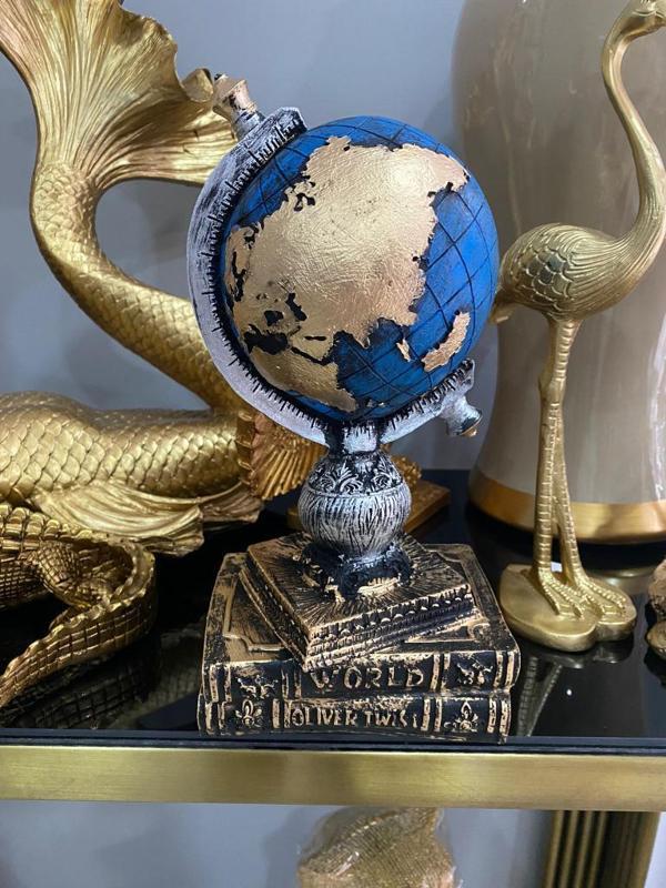 Mirsa Global Kitap Dünya Dekoroatif Obje - Image 1