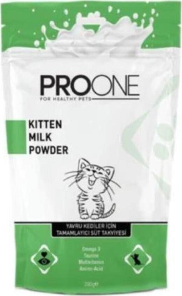 pro one Kitten Milk Powder Yavru Kediler Için Süt Tozu 200 Gr - Image 1