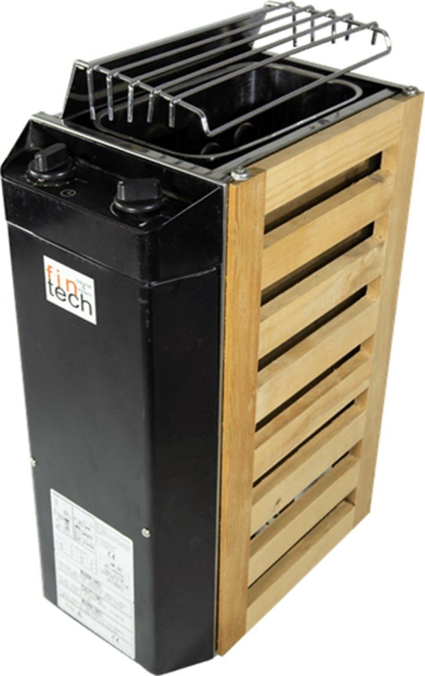 FINTECH Gövdeden Kumandalı Sauna Sobası MW MODEL 3,6 kW (10 kg taş)-ToptancıyızBiz - Image 1