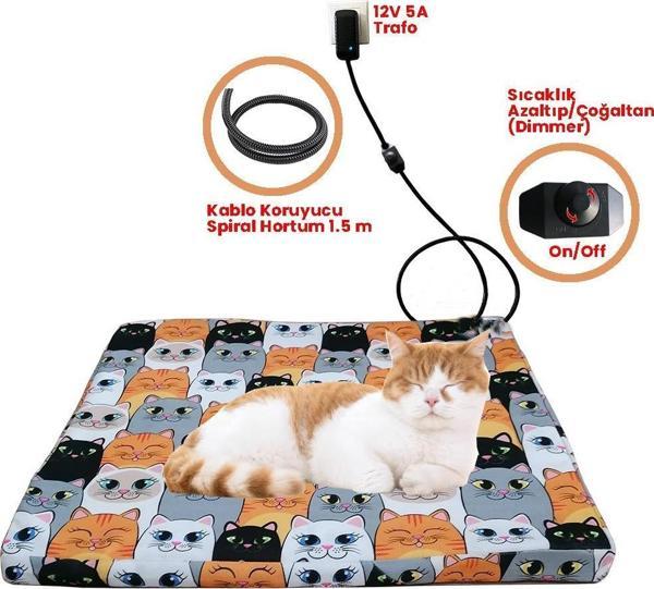 Evcil Hayvan Isıtıcılı Minder Yatağı 45x50 cm - Image 1