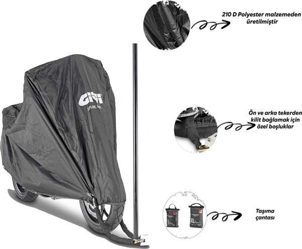 Givi S203 Motosiklet Brandası (Maxi Scooter - Sportouring - Touring -Enduro) - Image 1