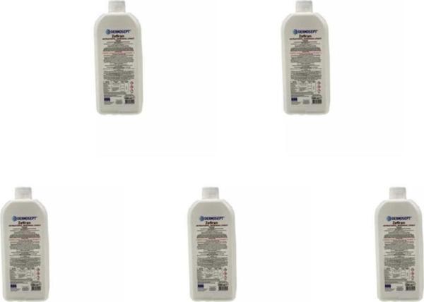 Dermosept Zefiran Çözelti  Dezenfektan 1000 Ml 5Li Set - Image 1