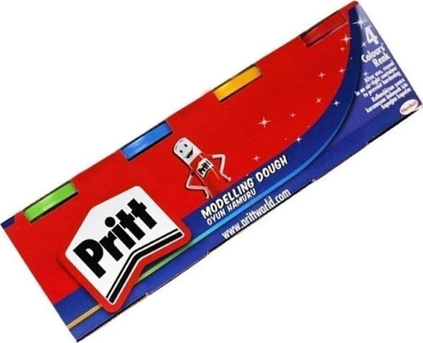 Pritt Oyun Hamuru 100 Gram x 4 Renk Oyun Hamuru - Image 1