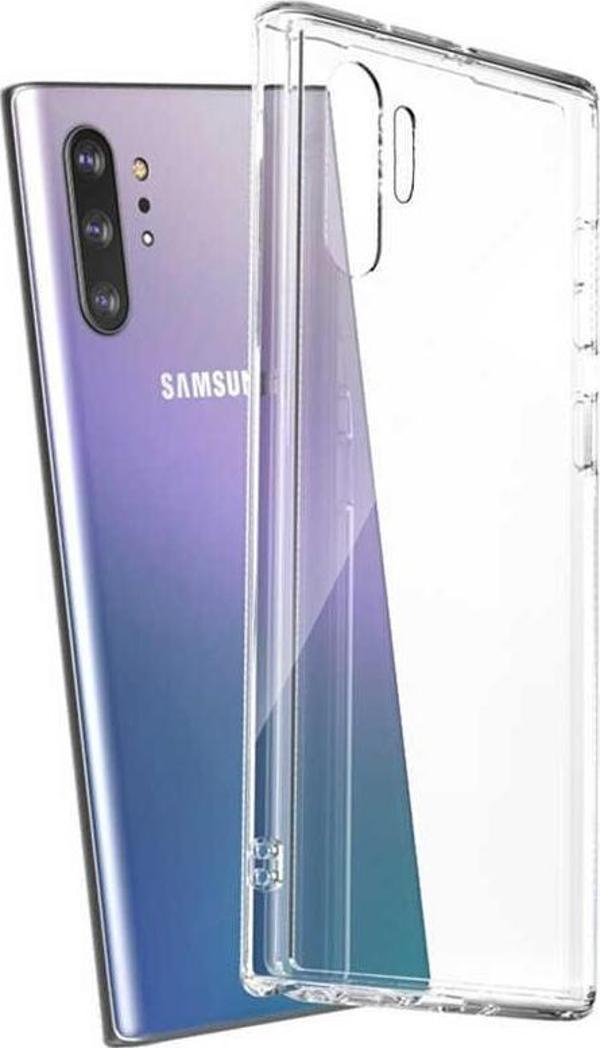 Galaxy Note 10 Plus Kılıf Zore Kamera Korumalı Süper Silikon Kapak - Image 1