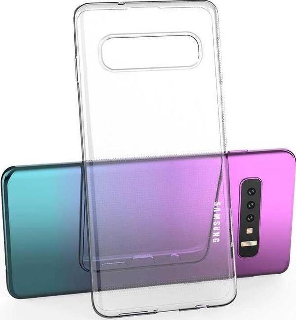 Galaxy S10 Plus Kılıf Zore Kamera Korumalı Süper Silikon Kapak - Image 1