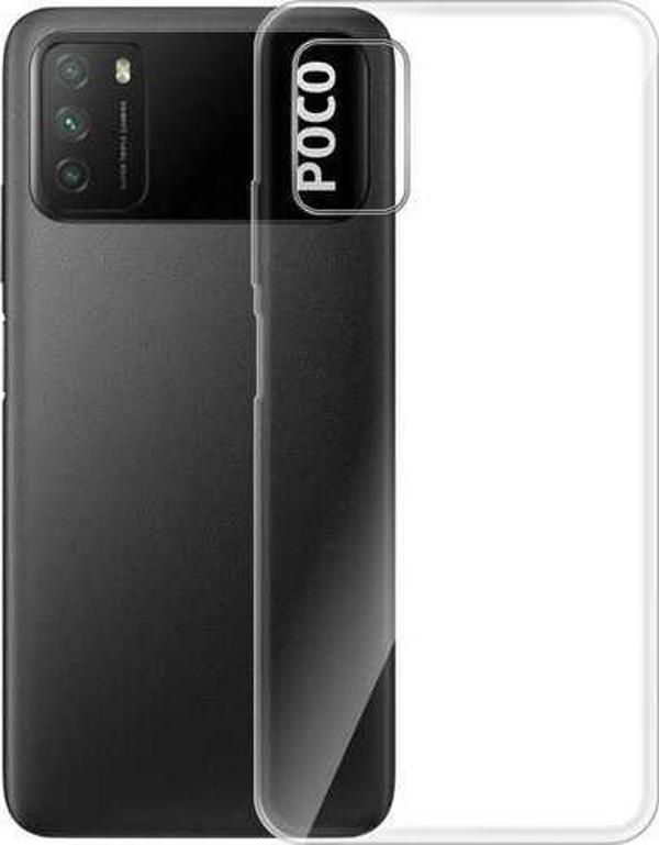Xiaomi Poco M3 Kılıf Zore Kamera Korumalı Süper Silikon Kapak - Image 1