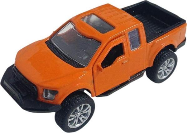 Çek Bırak Metal Arazi Aracı 13 cm - Turuncu - Image 1