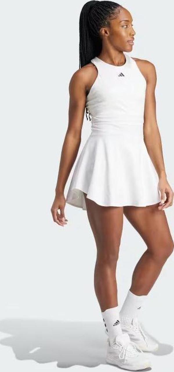 Tennis Heat.Rdy Y-Dress Beyaz Tenis Elbisesi IW8811 - Image 1