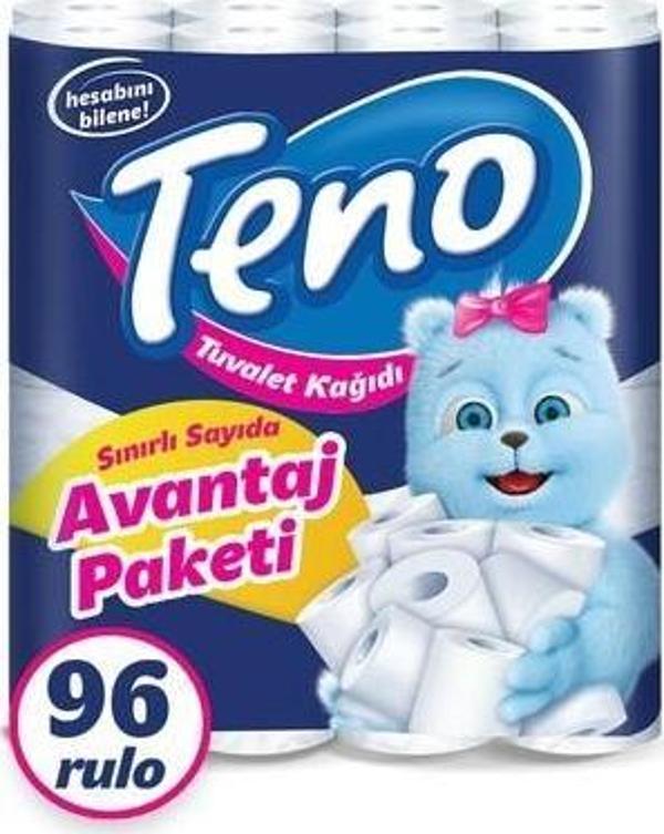Teno Avantaj Paket Tuvalet Kağıdı 96 Rulo - Image 1