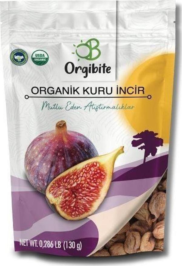 Orgibite Organik Kuru İncir 130g - Image 1