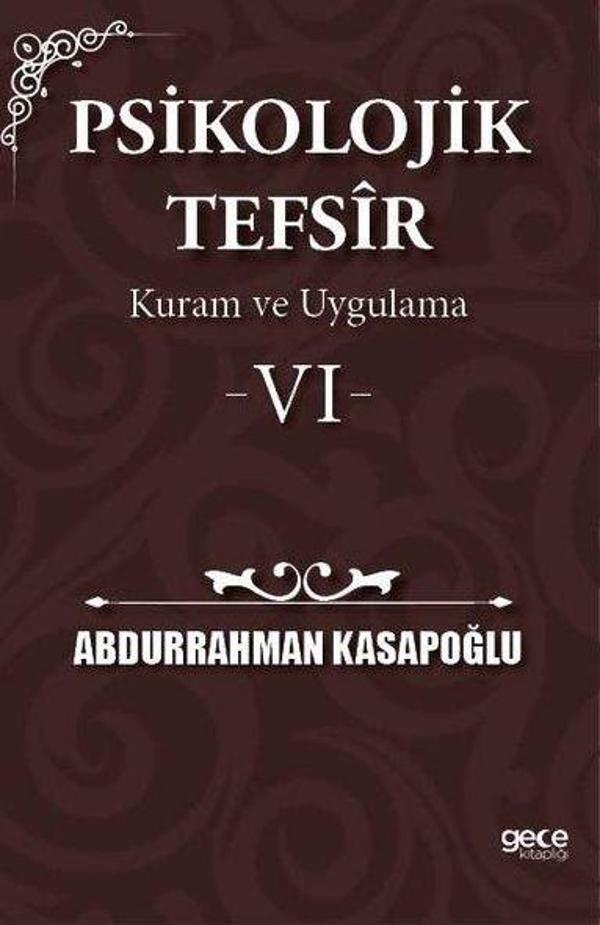 Psikolojik Tefsir Kuram ve Uygulama 6 - Gece Kitaplığı - Image 1