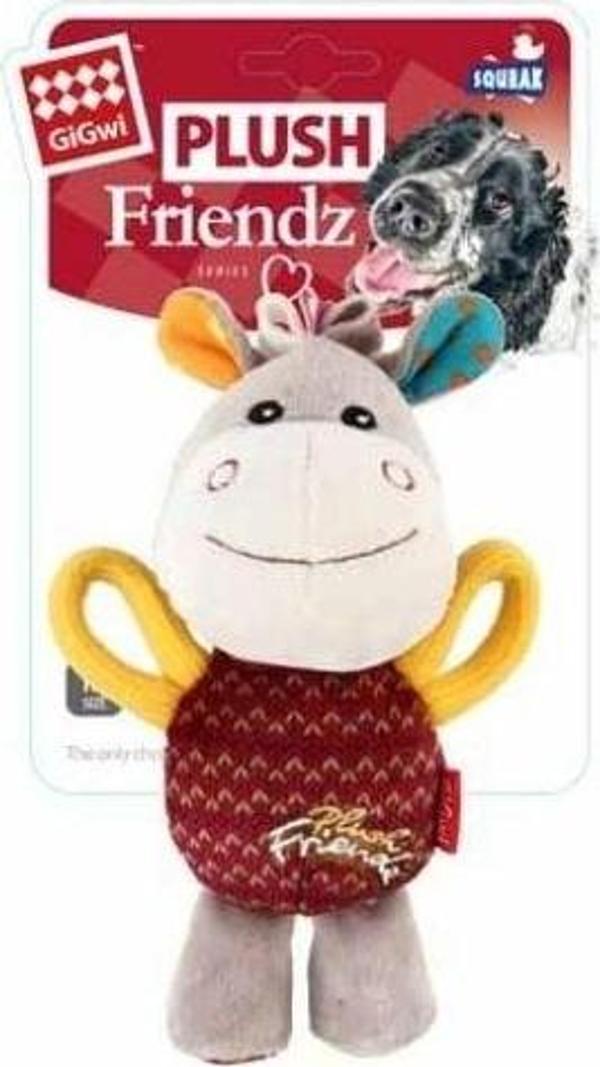 Gigwi Plush Friendz Sesli Eşek Peluş Köpek Oyuncağı 15 Cm - Image 1