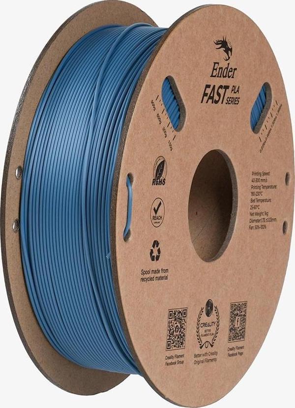 Creality Ender Fast PLA Filament Gri 1.75mm 1kg - Image 1