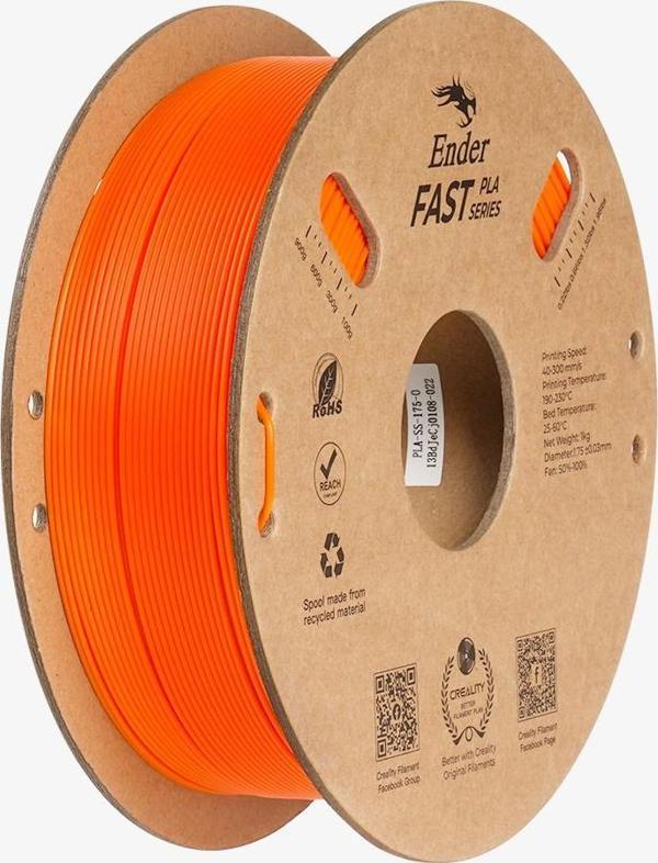 Creality Ender Fast PLA Filament Turuncu 1.75mm 1kg - Image 1