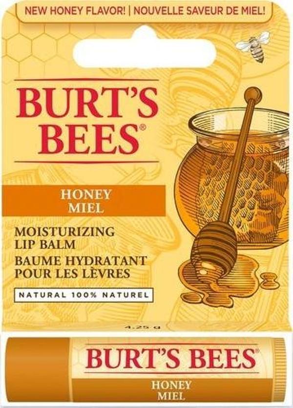 Burts Bees Bal Aromalı Dudak Bakım Kremi Blister Ambalaj - Honey Lip Balm Blister 4,25 gr - Image 1