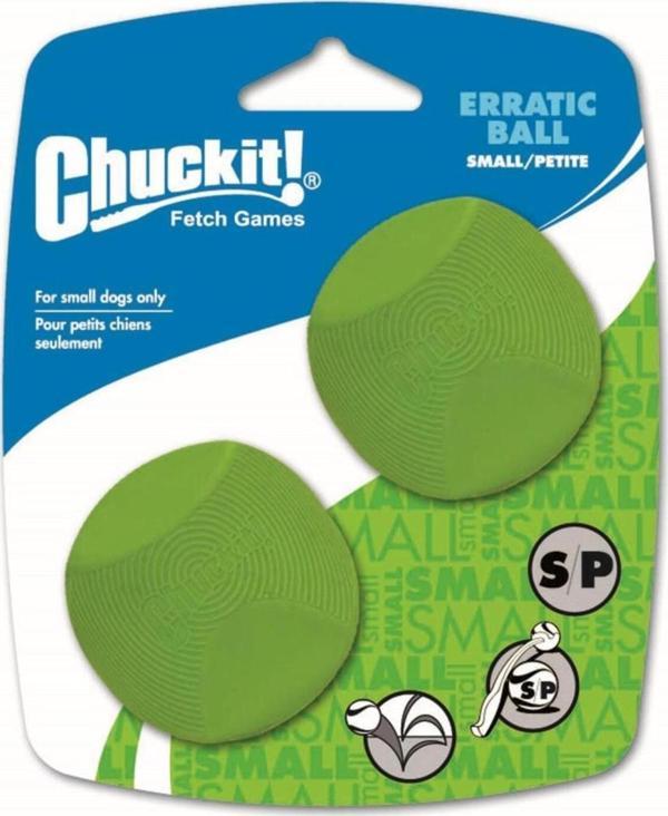 Chuckit! Erratic Ball 2'li Köpek Oyun Topu (Küçük Boy) - Image 1
