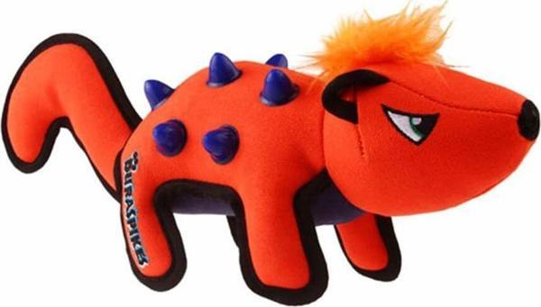 Gigwi Duraspikes Dikenli Rakun Köpek Oyuncak Turuncu - Image 1