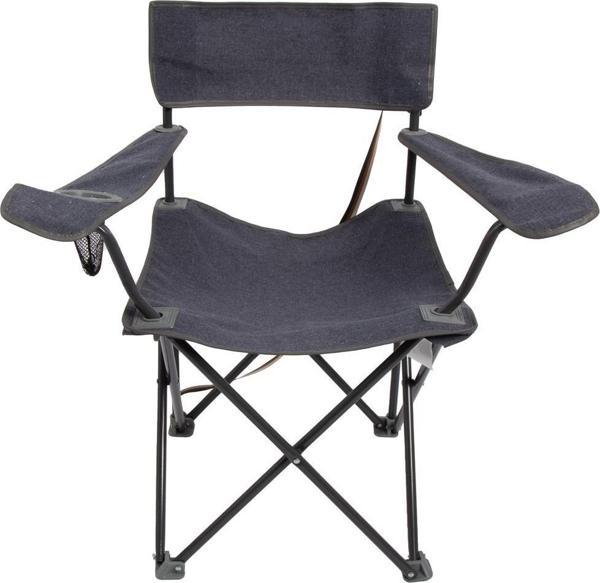 Andoutdoor Sun Pleasure Katlanır Kamp Sandalyesi-GRİ - Image 1