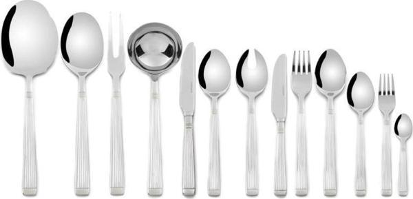 Mikasa Moor Gustoso Silver 90 Parça Çatal Kaşık Bıçak Seti - Image 1