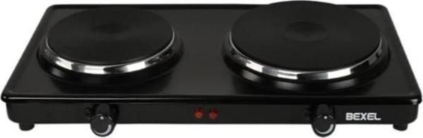 Bexel BP-25 Çift Elektrikli Ocak Siyah - Image 1