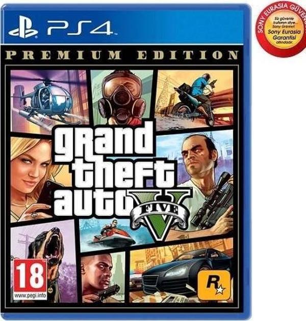 PS4 Grand Theft Auto V Premium Edition PS4 OYUN - Image 1
