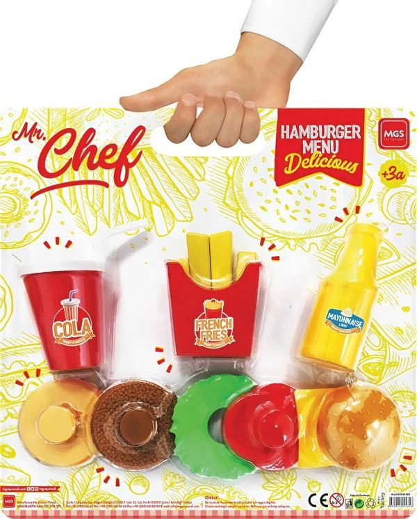 Mr. Chef Hamburger Menü Oyun Seti - Image 1