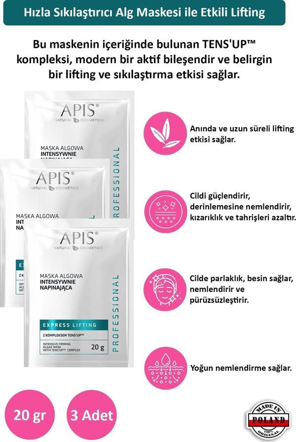3 Adet - Alg Maskesi - Ekspres Lifting - 20gr - Image 1