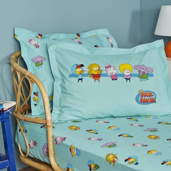 Karaca Home X Kral Şakir Family Tek Kişilik Çarşaf Takımı  - Image 1