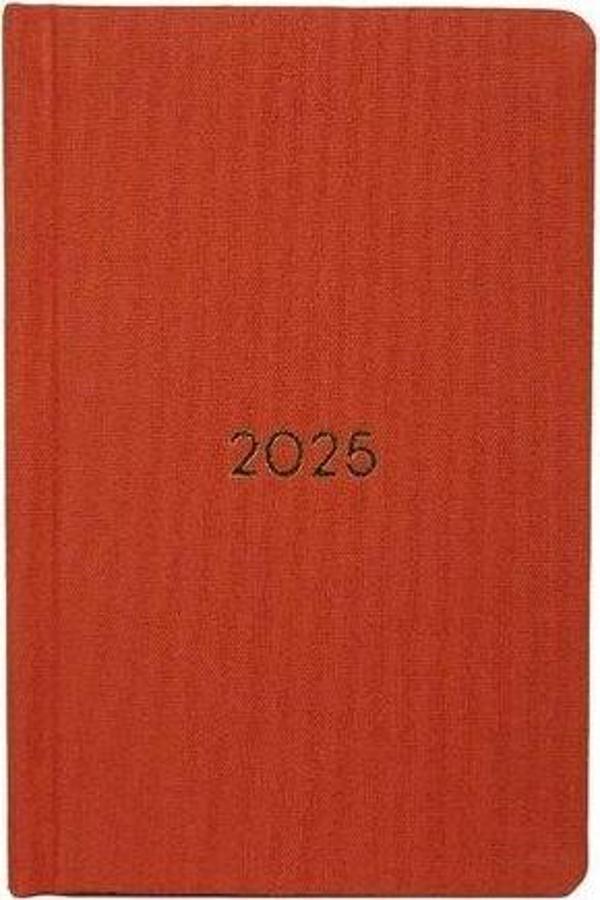 Ece Ajandası YENİKÖY 2025 Mandalina – Haftalık Cep Ajandası - Image 1