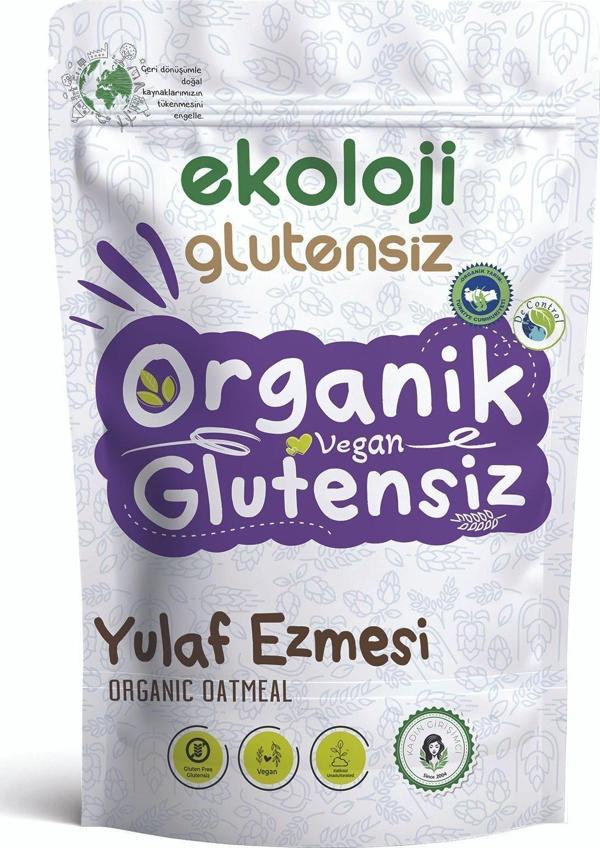 Ekoloji Market Organik Glutensiz Yulaf Ezmesi 300 Gr   Organic Gluten Free Oatmeal 300 Gr - Image 1