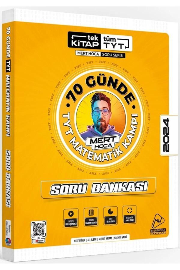 2024 TYT 70 Günde Matematik Soru Bankası - Mert Hoca Yayınları - Image 1