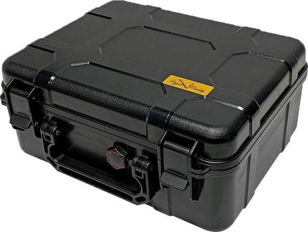 Cigar Caddy 40 Travel Siyah Humidor Puro Kutusu - Image 1