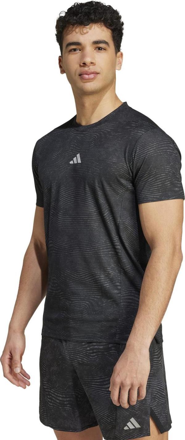 IV6119-E adidas D4T Hr Aop Tee Erkek T-Shirt Siyah - Image 1