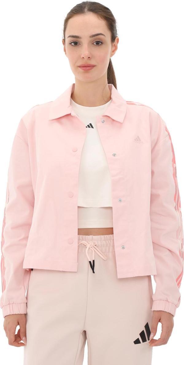 IY1688-K adidas W Camo 3S C Jkt Kadın G&amp;ouml;mlek Pembe - Image 1