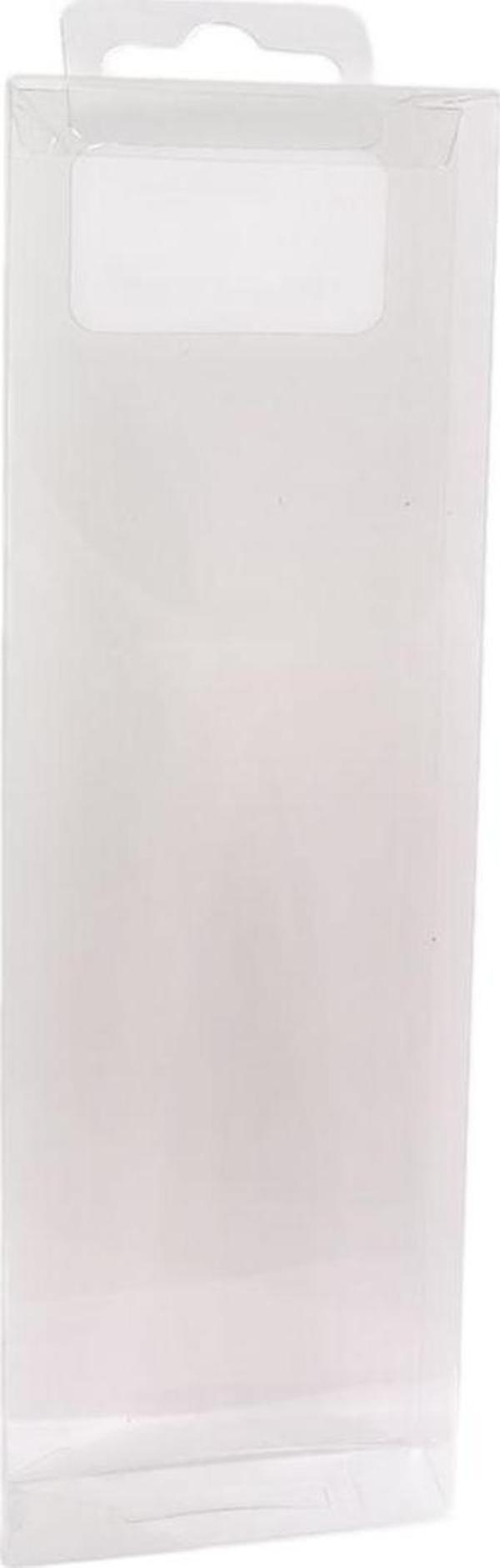 Askılı Asetat Kutu 6.3x19.7 CM (50 Adet) - Image 1