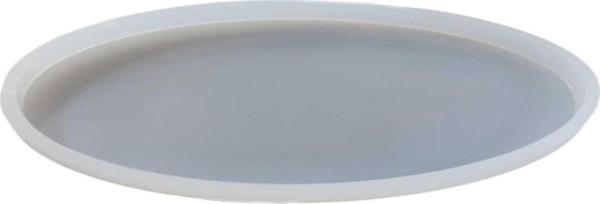 Epoksi Silikon Kalıp  Küçük Oval Tepsi Kalıbı 19 X13 CM - Image 1
