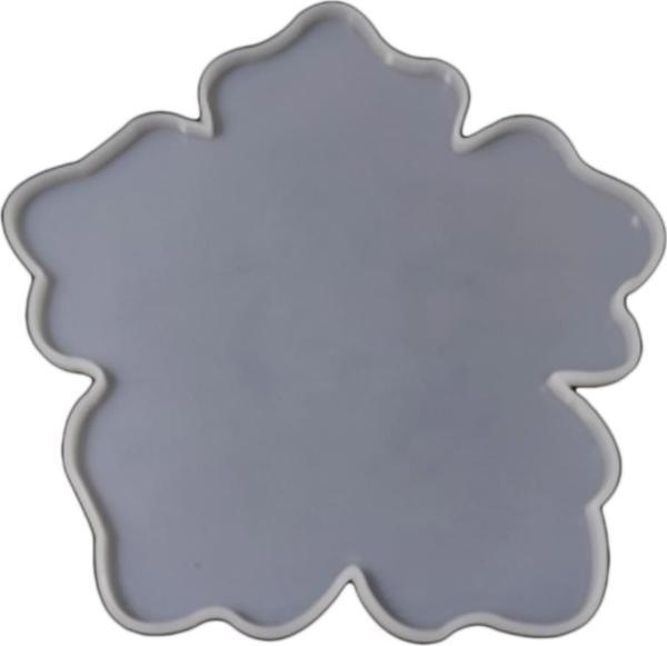 Epoksi Silikon Kalıp  Yaprak Bardak  Altlığı 10 CM - Image 1