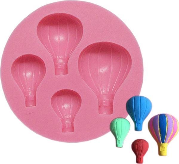 Dört Boy Uçan Balon Silikon Kalıp 4 lü - Image 1