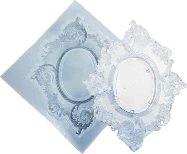 Epoksi Silikon Kalıp Desenli Çerçeve  6.5 X 8 CM - Image 1