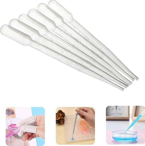 Epoksi Damlalık Esans Pastör Pipeti 3 ML (5 Adet) - Image 1